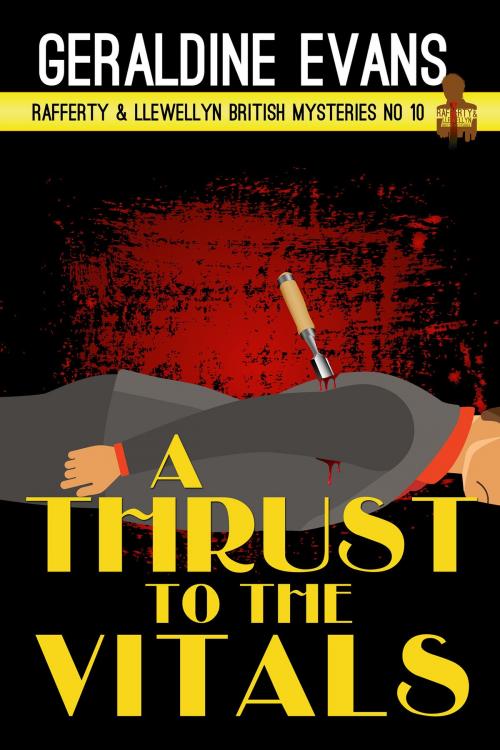 Cover of the book A Thrust to the Vitals by Geraldine Evans, Geraldine Evans