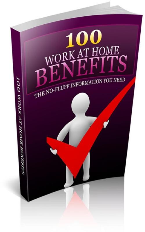 Cover of the book 100 Work At Home Benefits by Jimmy Cai, Stark  Publishing