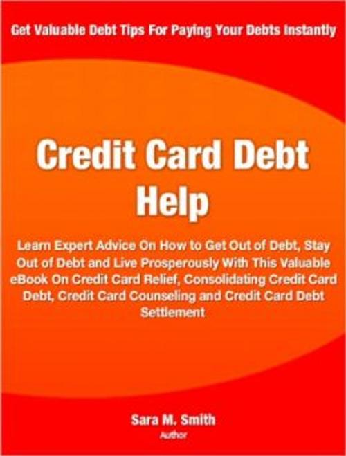 Cover of the book Credit Card Debt Help by Sara Smith, Tru Divine Publishing