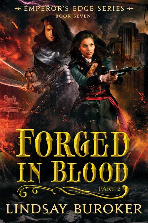 Cover of the book Forged in Blood II by Lindsay Buroker, Lindsay Buroker