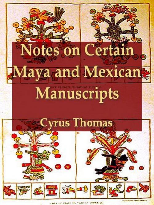 Cover of the book Notes on Certain Maya and Mexican Manuscripts by Cyrus Thomas, VolumesOfValue