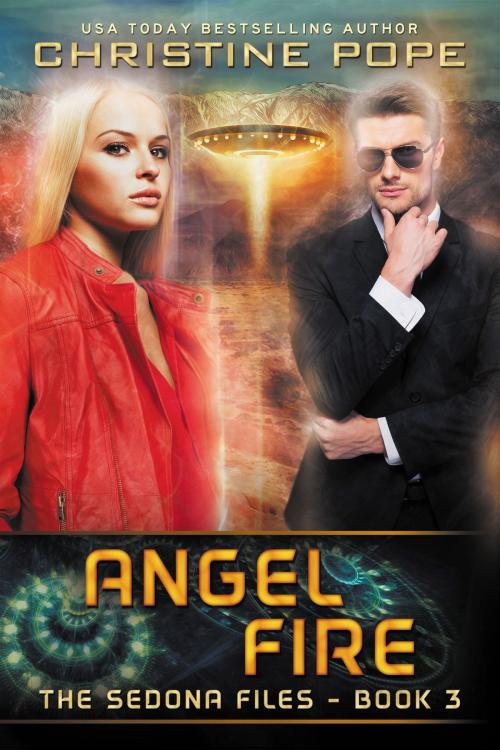 Cover of the book Angel Fire by Christine Pope, Dark Valentine Press
