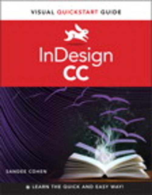 Cover of the book InDesign CC by Sandee Cohen, Pearson Education