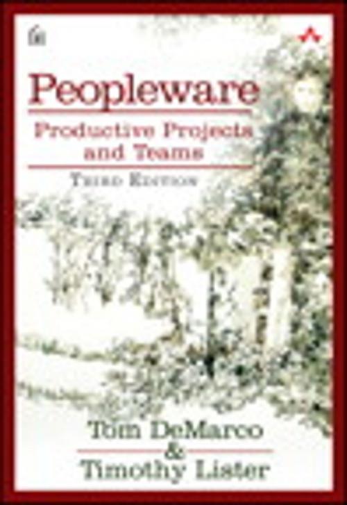 Cover of the book Peopleware by Tom DeMarco, Tim Lister, Pearson Education