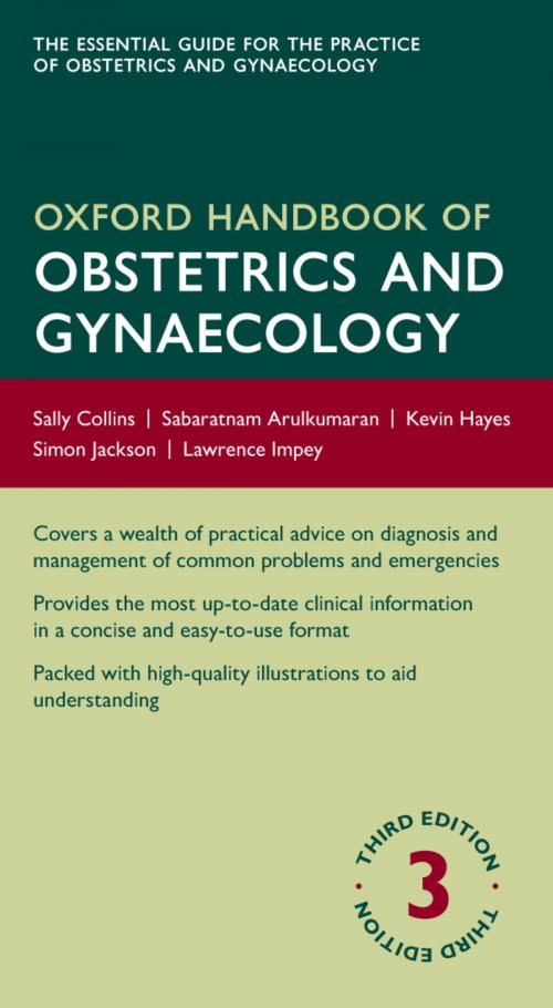 Cover of the book Oxford Handbook of Obstetrics and Gynaecology by , OUP Oxford
