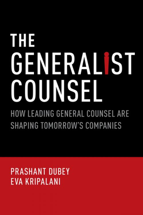 Cover of the book The Generalist Counsel by Prashant Dubey, Eva Kripalani, Oxford University Press