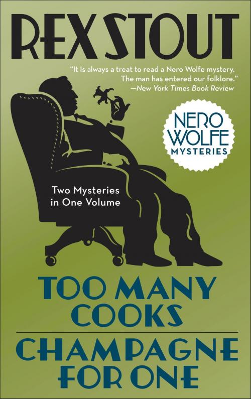 Cover of the book Too Many Cooks/Champagne for One by Rex Stout, Random House Publishing Group