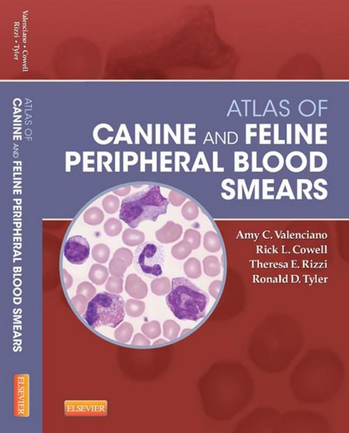 Cover of the book Atlas of Canine and Feline Peripheral Blood Smears - E-Book by , Elsevier Health Sciences