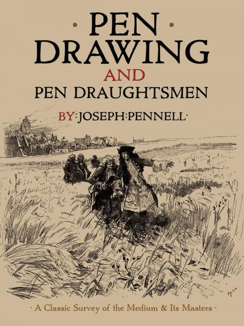 Cover of the book Pen Drawing and Pen Draughtsmen by Joseph Pennell, Dover Publications