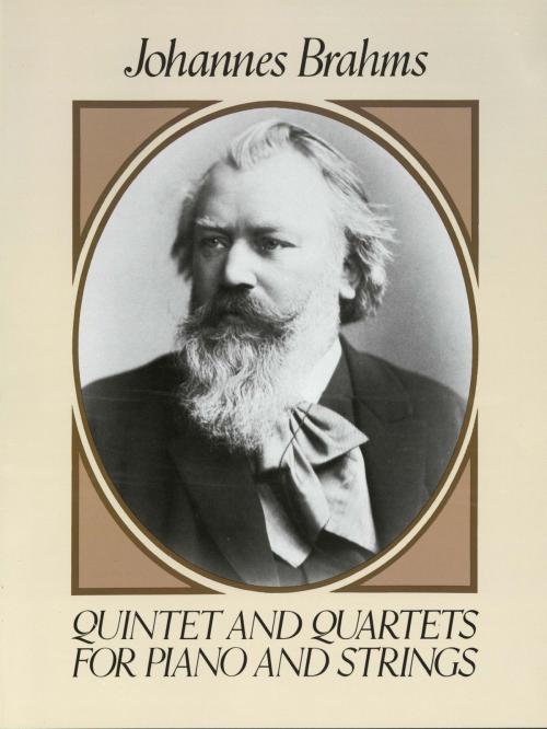 Cover of the book Quintet and Quartets for Piano and Strings by Johannes Brahms, Dover Publications