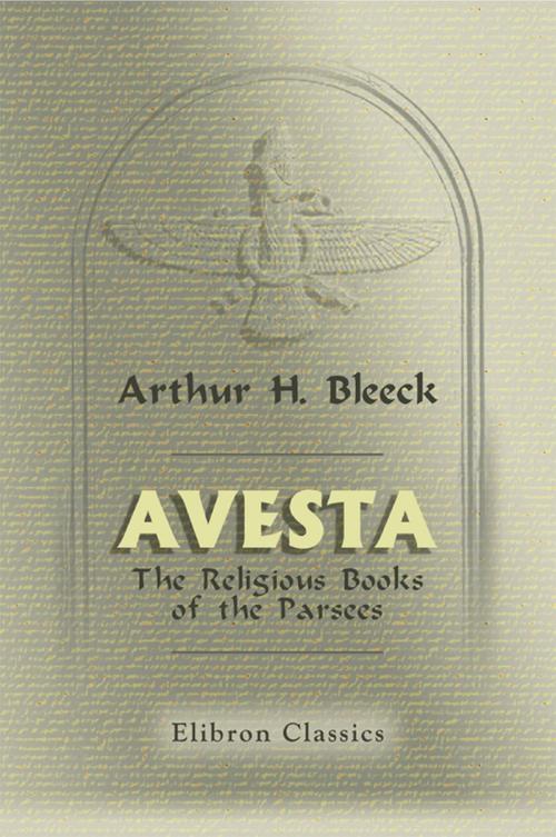 Cover of the book Avesta. by Arthur Bleeck., Adegi Graphics LLC