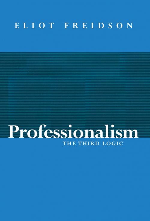 Cover of the book Professionalism by Eliot Freidson, Wiley