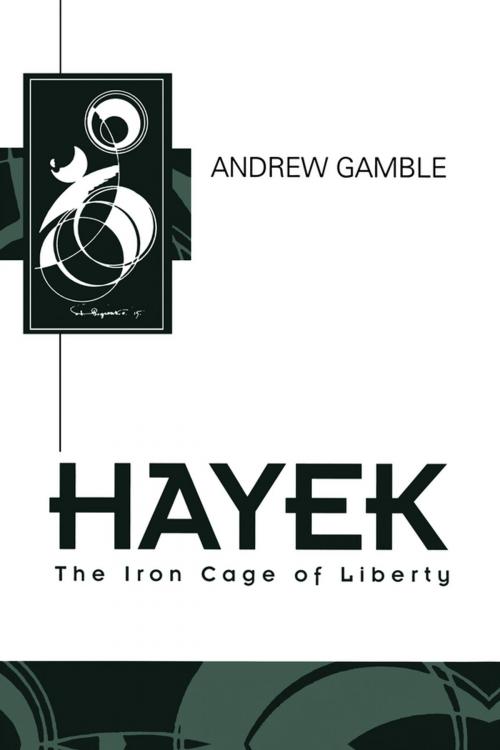 Cover of the book Hayek by Andrew Gamble, Wiley