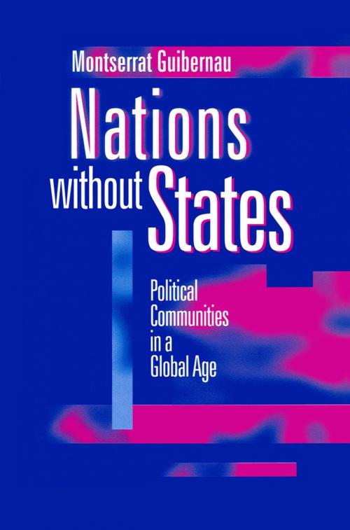 Cover of the book Nations without States by Montserrat Guibernau, Wiley