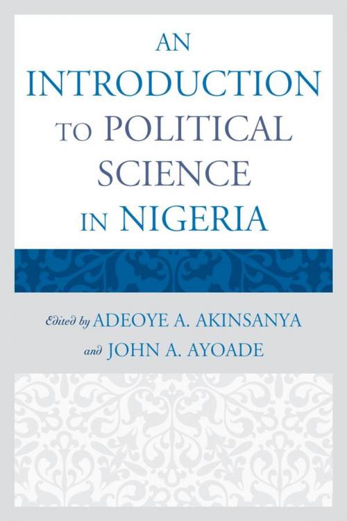 Cover of the book An Introduction to Political Science in Nigeria by , UPA