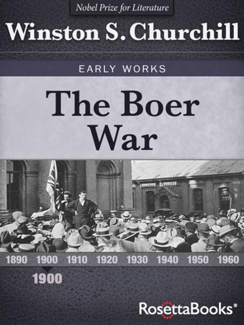 Cover of the book The Boer War by Winston S. Churchill, RosettaBooks