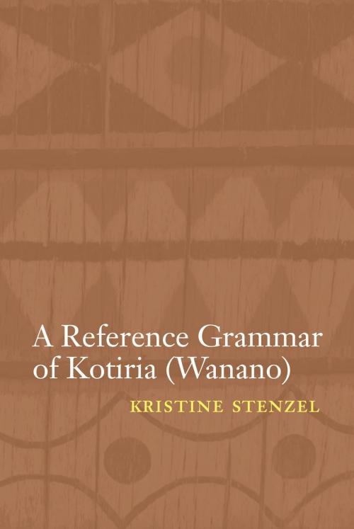 Cover of the book A Reference Grammar of Kotiria (Wanano) by Kristine Stenzel, UNP - Nebraska