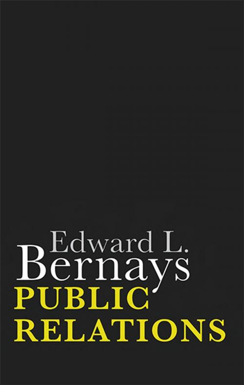 Cover of the book Public Relations by Edward L. Bernays, University of Oklahoma Press