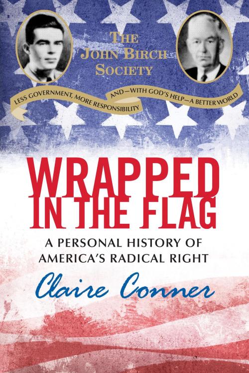 Cover of the book Wrapped in the Flag by Claire Conner, Beacon Press