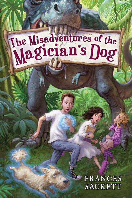 Cover of the book The Misadventures of the Magician's Dog by Frances Sackett, Holiday House