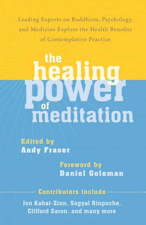 Cover of the book The Healing Power of Meditation by Andy Fraser, Jon Kabat-Zinn, Sogyal Rinpoche, Clifford Saron, Shambhala
