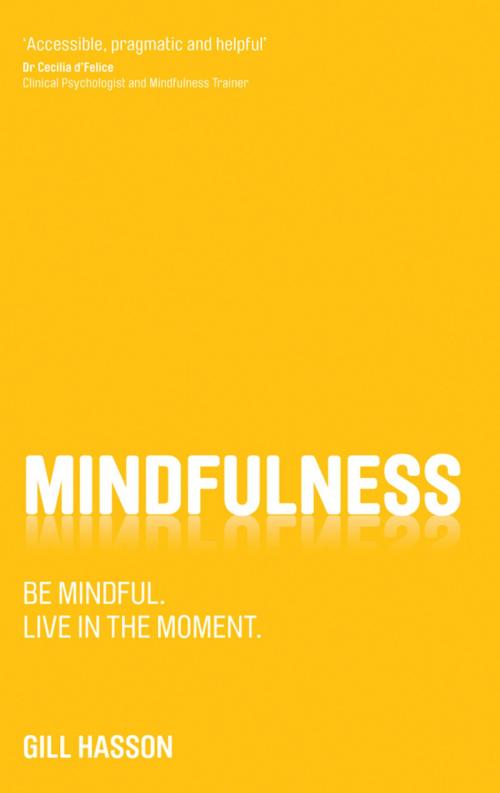 Cover of the book Mindfulness by Gill Hasson, Wiley