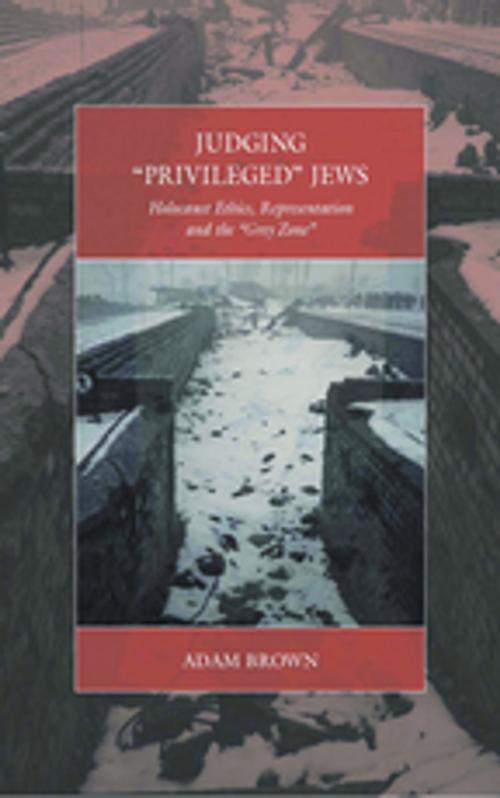 Cover of the book Judging 'Privileged' Jews by Adam Brown, Berghahn Books