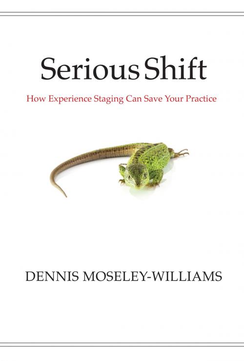 Cover of the book Serious Shift: How Experience Staging Can Save Your Practice by Dennis Moseley-Williams, Dennis Moseley-Williams