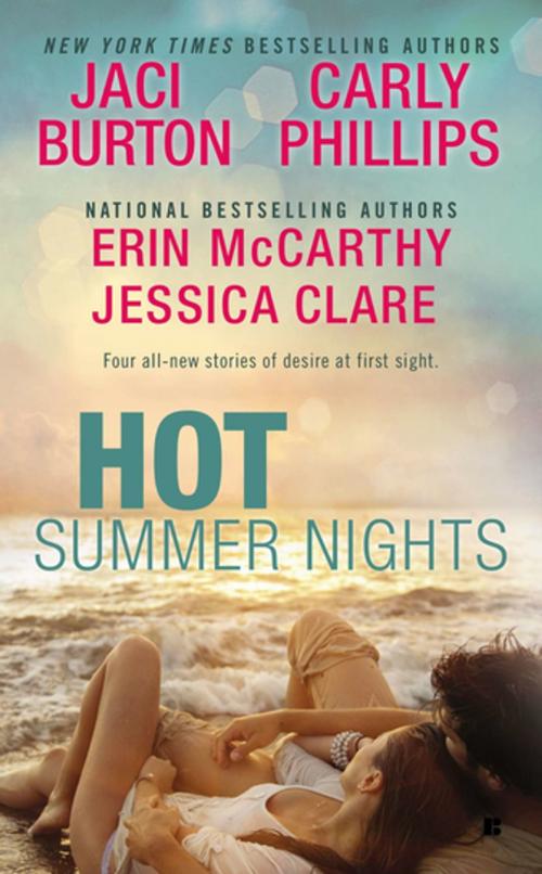 Cover of the book Hot Summer Nights by Jaci Burton, Jessica Clare, Erin McCarthy, Carly Phillips, Penguin Publishing Group