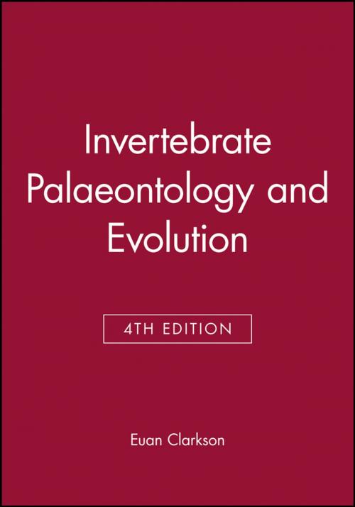 Cover of the book Invertebrate Palaeontology and Evolution by E. N. K. Clarkson, Wiley