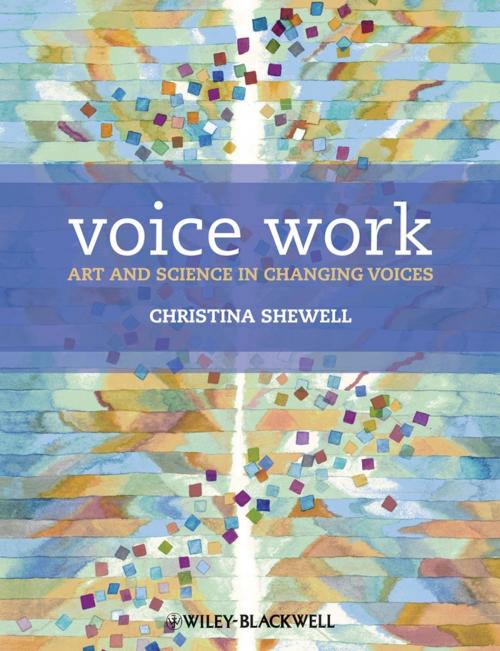 Cover of the book Voice Work by Christina Shewell, Wiley