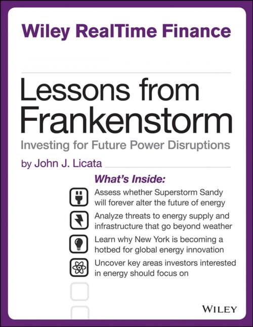 Cover of the book Lessons from Frankenstorm by John Licata, Wiley