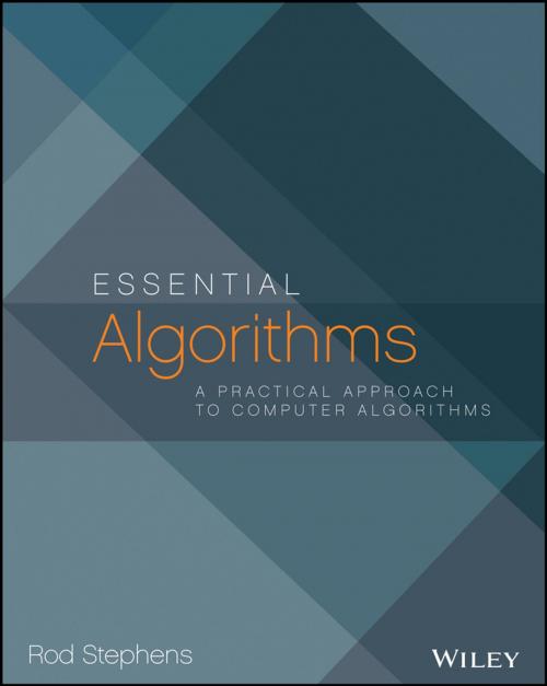Cover of the book Essential Algorithms by Rod Stephens, Wiley