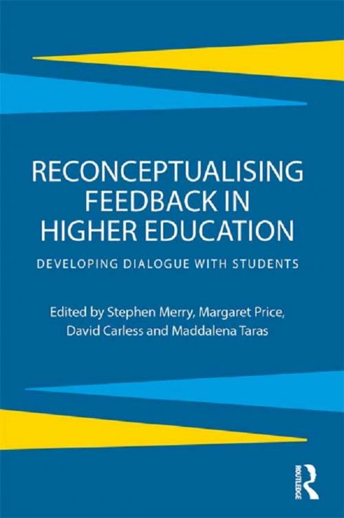 Cover of the book Reconceptualising Feedback in Higher Education by , Taylor and Francis