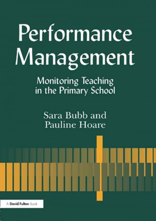 Cover of the book Performance Management by Sara Bubb, Pauline Hoare, Taylor and Francis