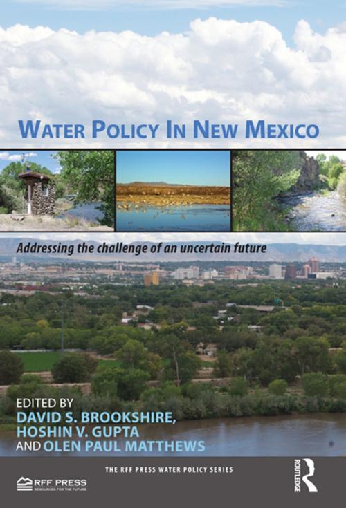 Cover of the book Water Policy in New Mexico by David Brookshire, Hoshin Gupta, Olen Paul Matthews, Taylor and Francis