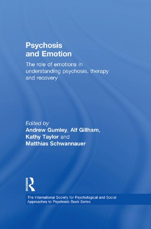 Cover of the book Psychosis and Emotion by , Taylor and Francis