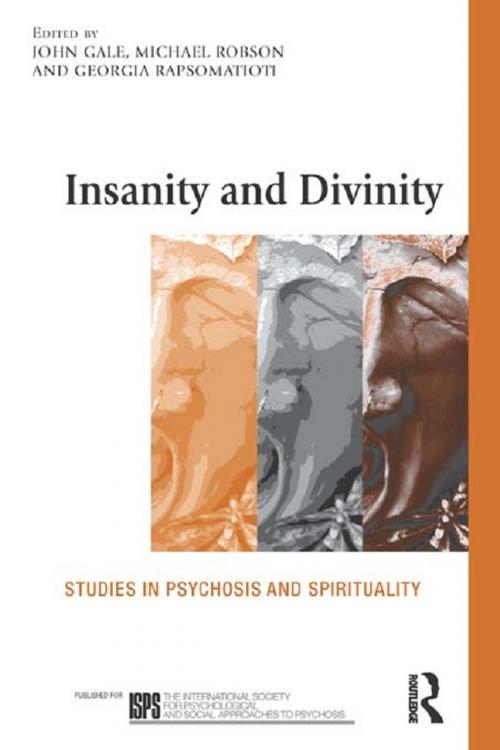 Cover of the book Insanity and Divinity by , Taylor and Francis