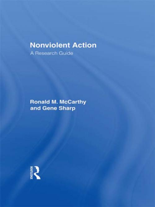 Cover of the book Nonviolent Action by Ronald M. McCarthy, Gene Sharp, Brad Bennett, Taylor and Francis