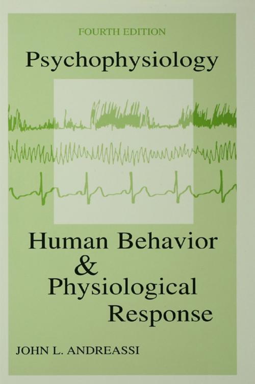 Cover of the book Psychophysiology by John L. Andreassi, Taylor and Francis