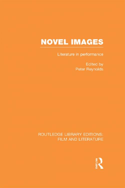 Cover of the book Novel Images by , Taylor and Francis