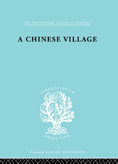 Cover of the book Chinese Village Ils 52 by , Taylor and Francis