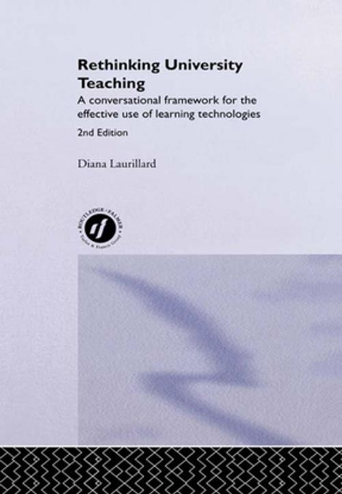 Cover of the book Rethinking University Teaching by Diana Laurillard, Taylor and Francis