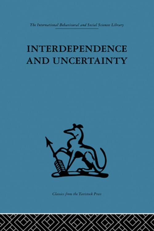 Cover of the book Interdependence and Uncertainty by , Taylor and Francis