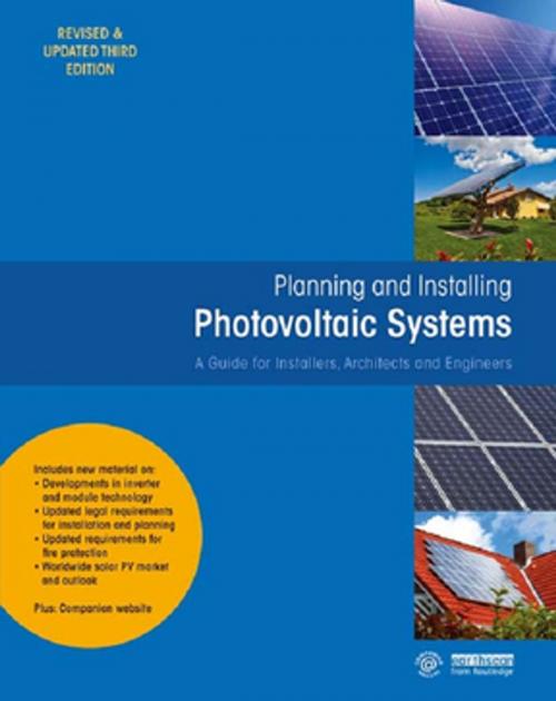 Cover of the book Planning and Installing Photovoltaic Systems by Deutsche Gesellschaft für Sonnenenergie (DGS), Taylor and Francis