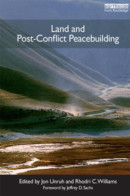 Cover of the book Land and Post-Conflict Peacebuilding by , Taylor and Francis