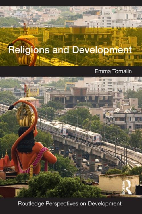 Cover of the book Religions and Development by Emma Tomalin, Taylor and Francis