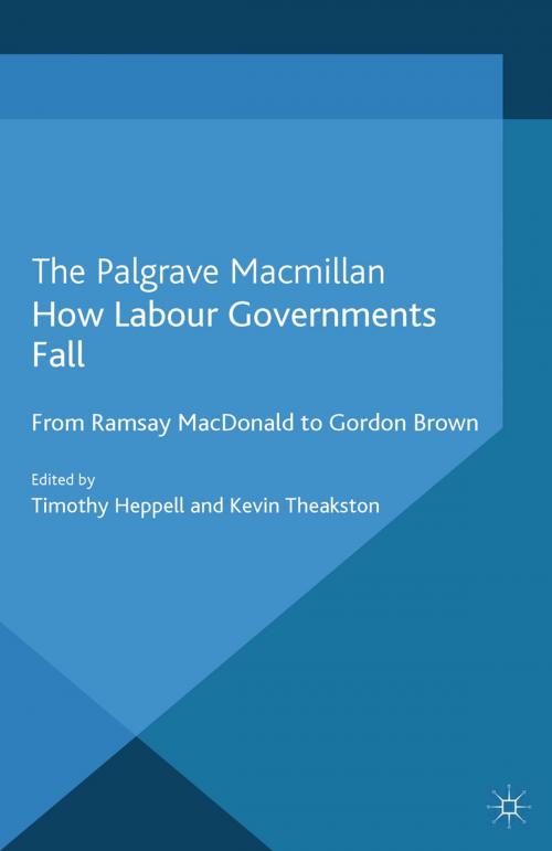 Cover of the book How Labour Governments Fall by , Palgrave Macmillan UK