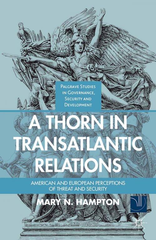 Cover of the book A Thorn in Transatlantic Relations by M. Hampton, Palgrave Macmillan US
