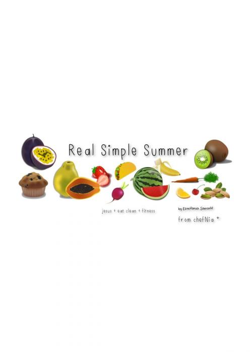 Cover of the book Real Simple Summer by Estefania Sarraff, Smashbooks